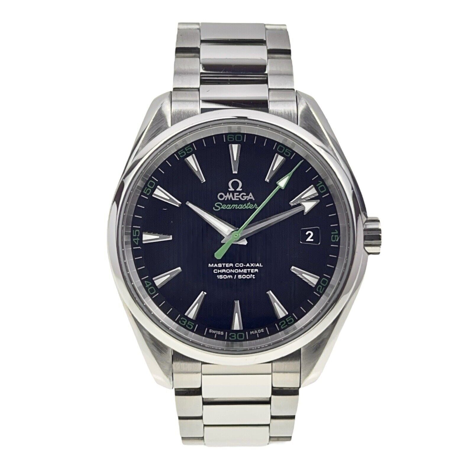 Omega Seamaster Aqua Terra Golf Edition Stainless Steel Black 42mm Automatic