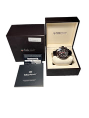 Tag Heuer Carrera Skelton Brown Dial 43mm Automatic CAR201U - Box And Papers