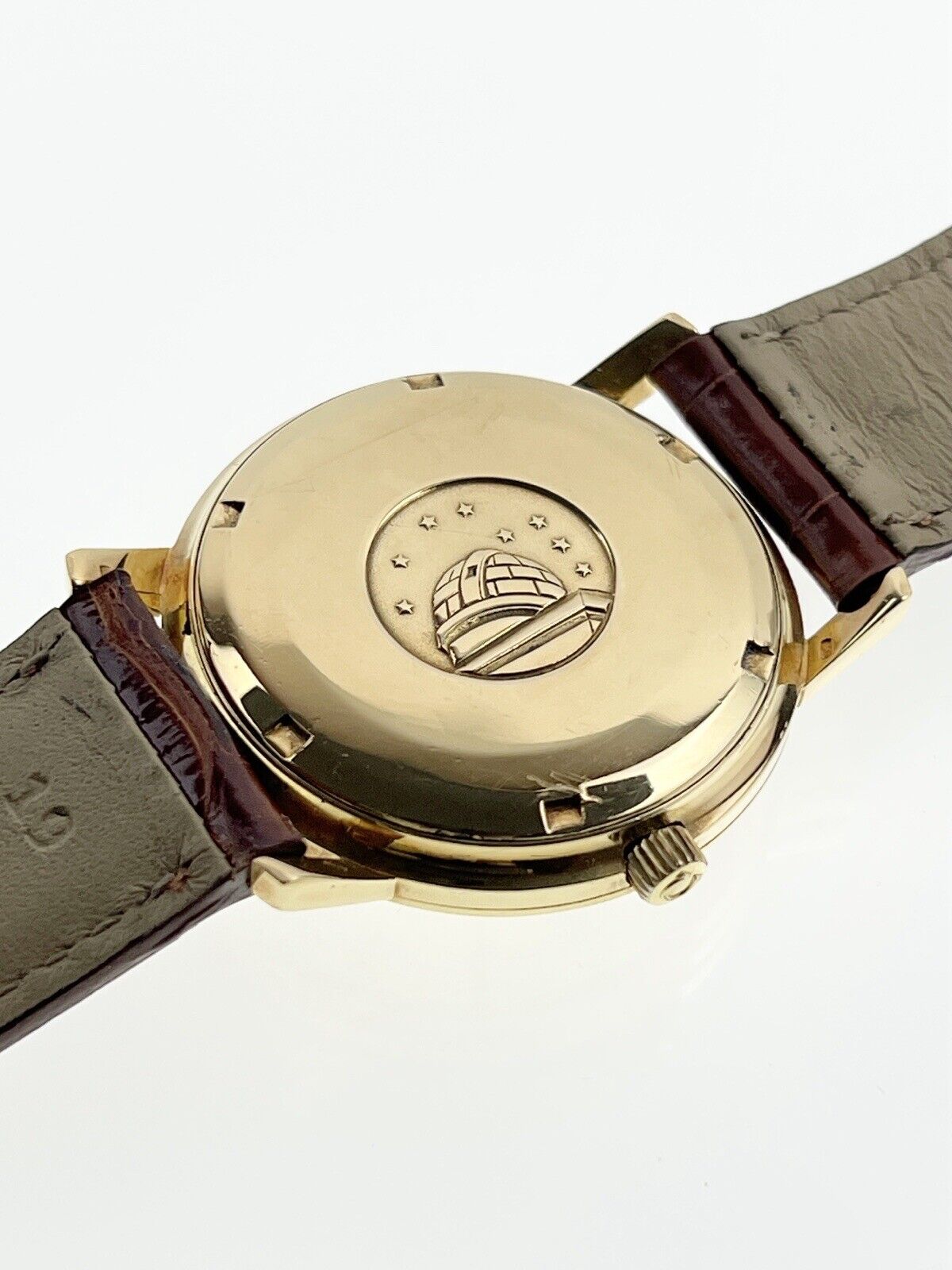 Omega Constellation Pie Pan 18k Solid Gold Watch 168.010/11 Automatic 34mm
