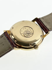 Omega Constellation Pie Pan 18k Solid Gold Watch 168.010/11 Automatic 34mm