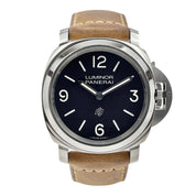 Panerai Base Logo Manual Wind Movement 44mm Black Dial PAM01086 - Box & Papers