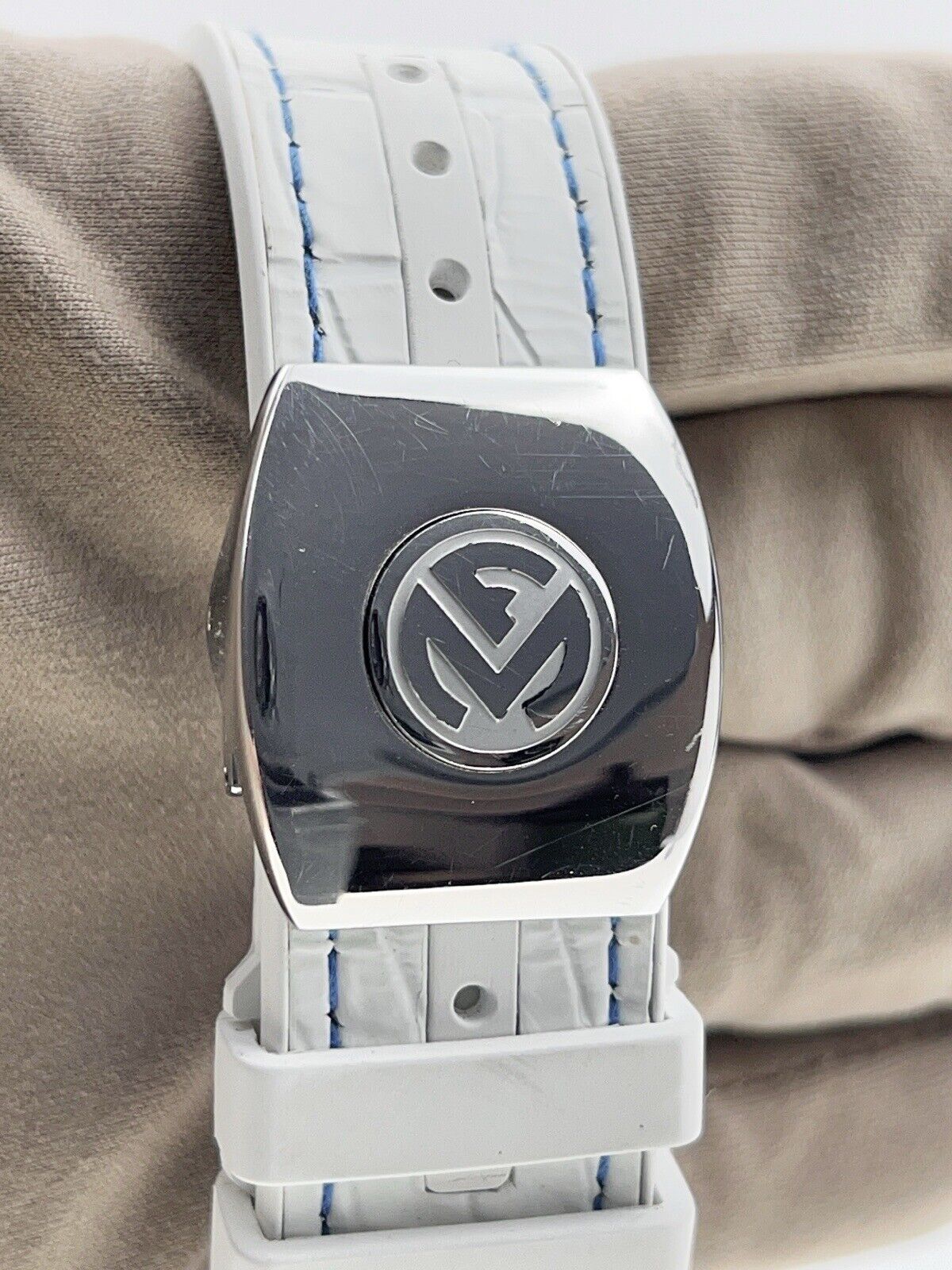 Franck Muller Vanguard Mariner Stainless Steel White 45mm Automatic Men’s Watch
