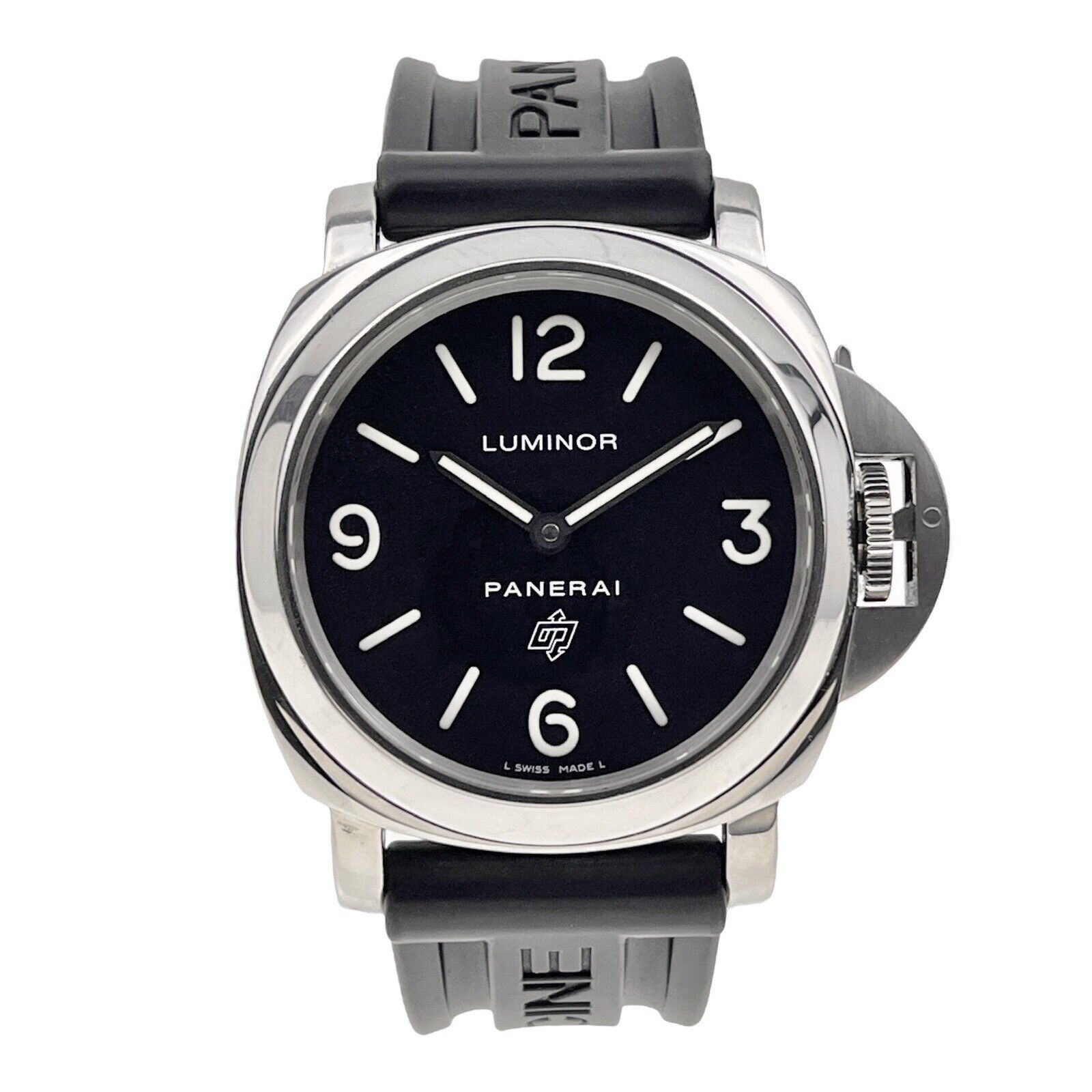 2010 Panerai Luminor Base Logo Men's Watch PAM00000 Manual Wind - Box/Papers