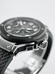 Hublot Big Bang 41mm Automatic Carbon Fiber Dial Watch 341.SB.131.RX