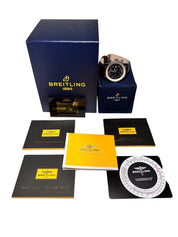 2019 Breitling Navitimer World Men's Black Dial Watch A24322 - Box And Papers