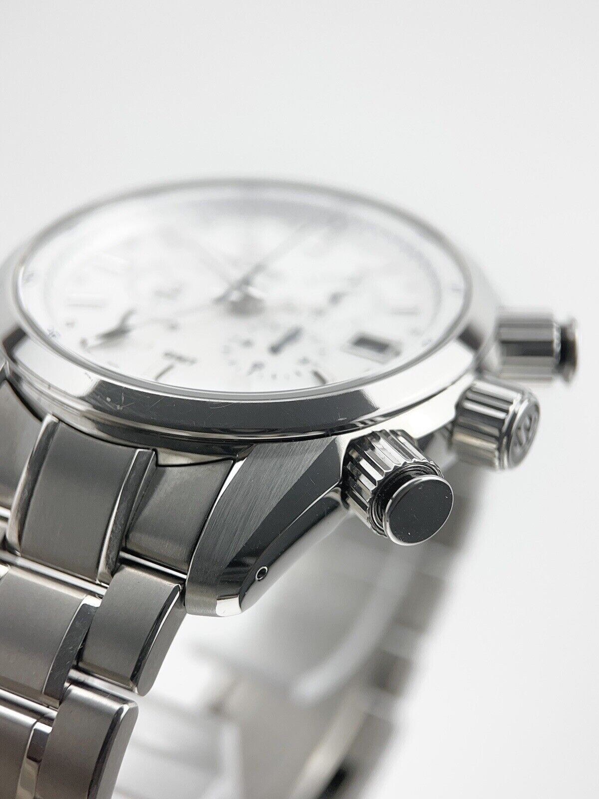 Grand Seiko Sport LE White Dial Titanium Automatic 40mm SBGC247G Box & Papers