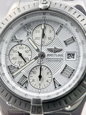 Breitling Crosswind Chronograph Automatic 43mm White Dial A13355 - Watch Only