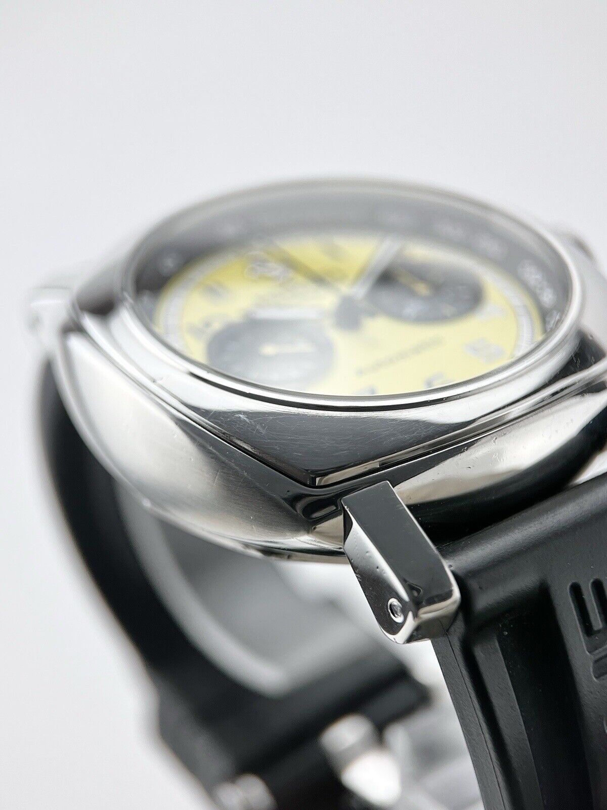 Panerai Ferrari Limited Edition Chrono 45mm Yellow Dial FER00011 Automatic Watch