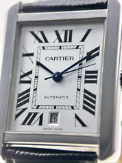 Cartier Tank Solo XL Stainless Steel 31x41mm Automatic Men’s Watch WSTA0029