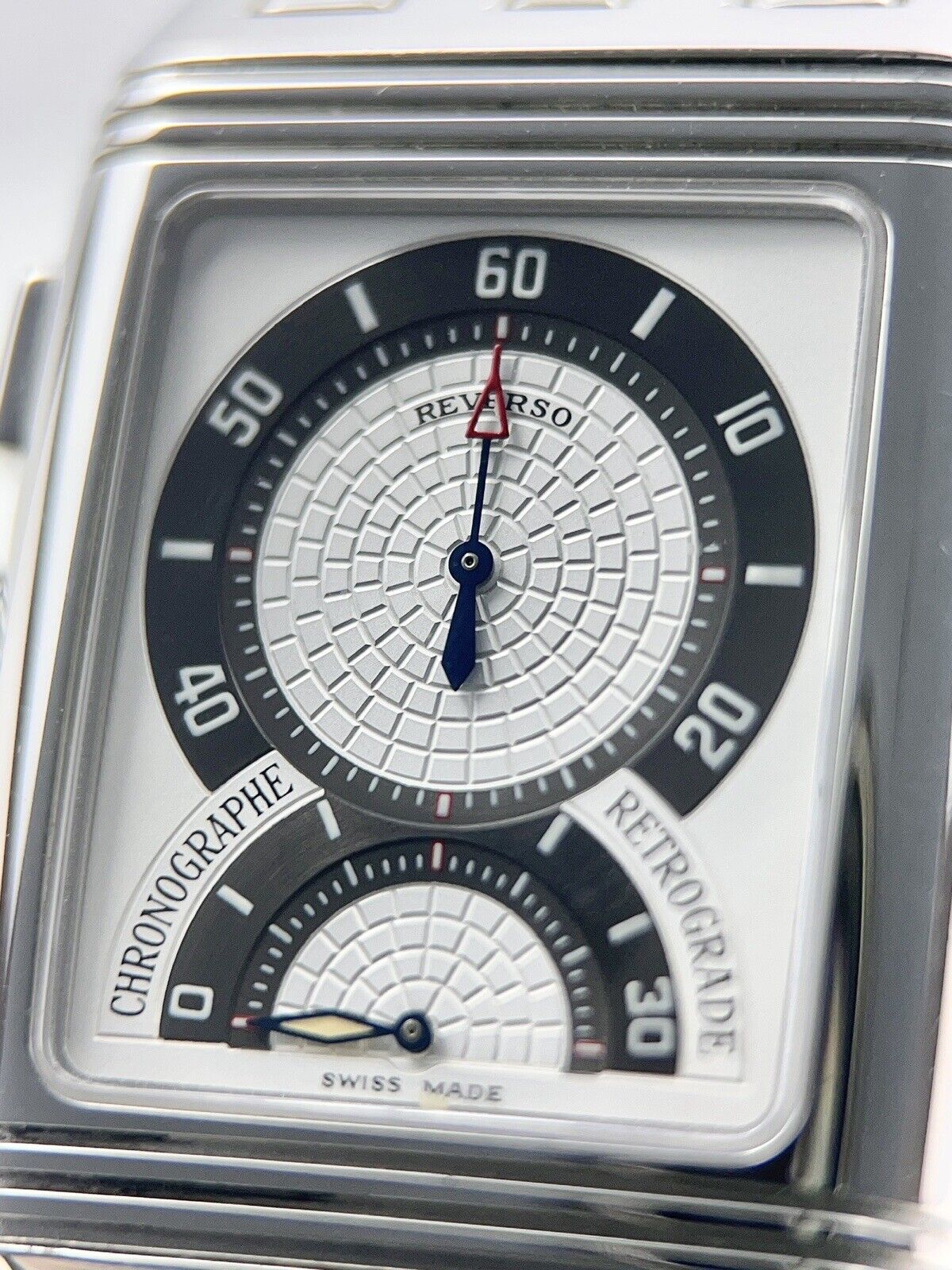 Jaeger LeCoultre Gran Sport Reverso Steel 28mm Manual Wind Men’s Watch 295.8.59