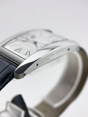 Cartier Tank Americaine Stainless Steel 26x45mm Automatic Men’s Watch WSTA0045