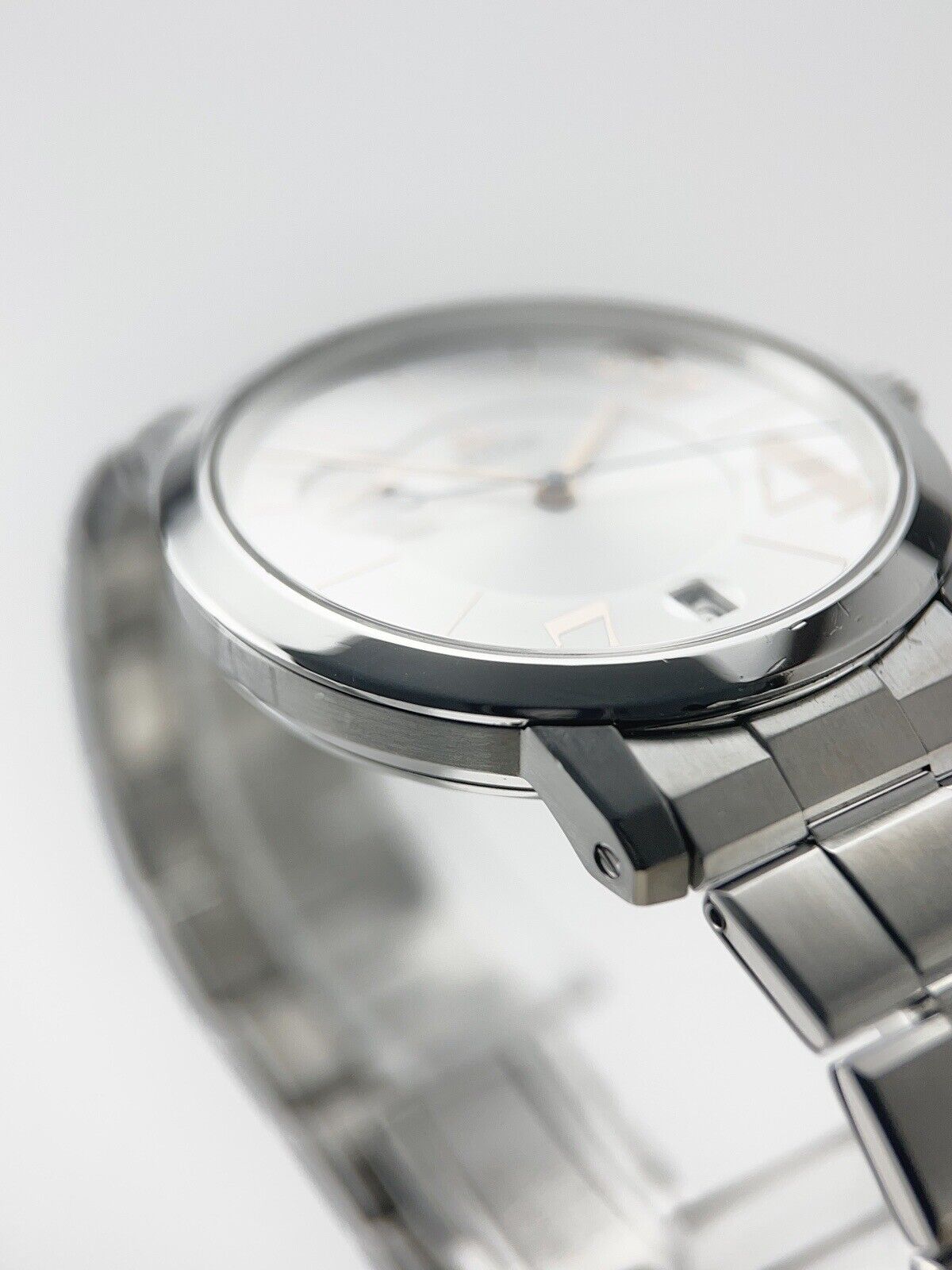 Credor Automatic 36mm Silver Dial Men’s Watch Box & Papers 2012 Ref GCBW989