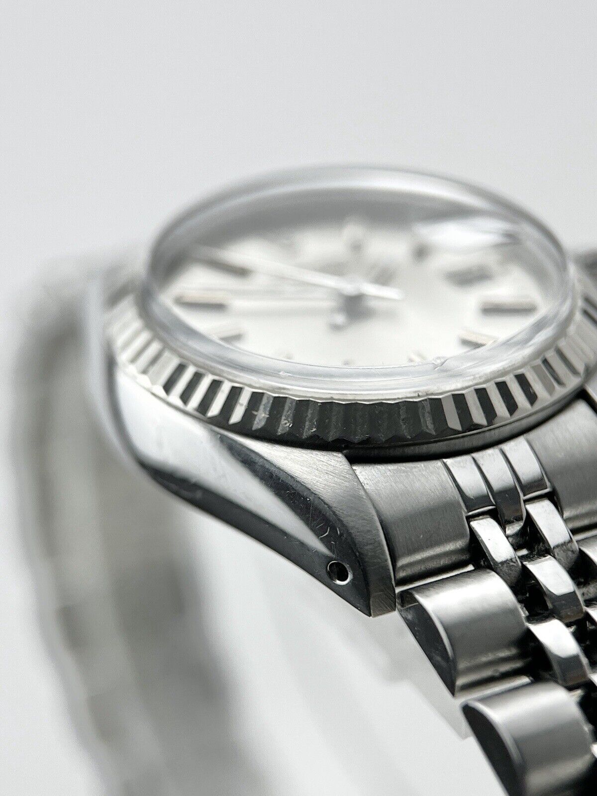 Rolex Lady-Datejust Automatic Watch 26mm Silver Dial 6917 - Watch Only