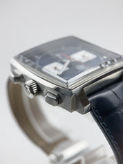 Tag Heuer Monaco Stainless Steel Blue 39mm Automatic Men’s Watch CBL2111