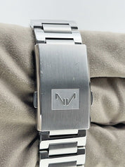 Morgan Freedom 60 Stainless Steel Black 43mm Automatic Men’s Watch - Box/Papers