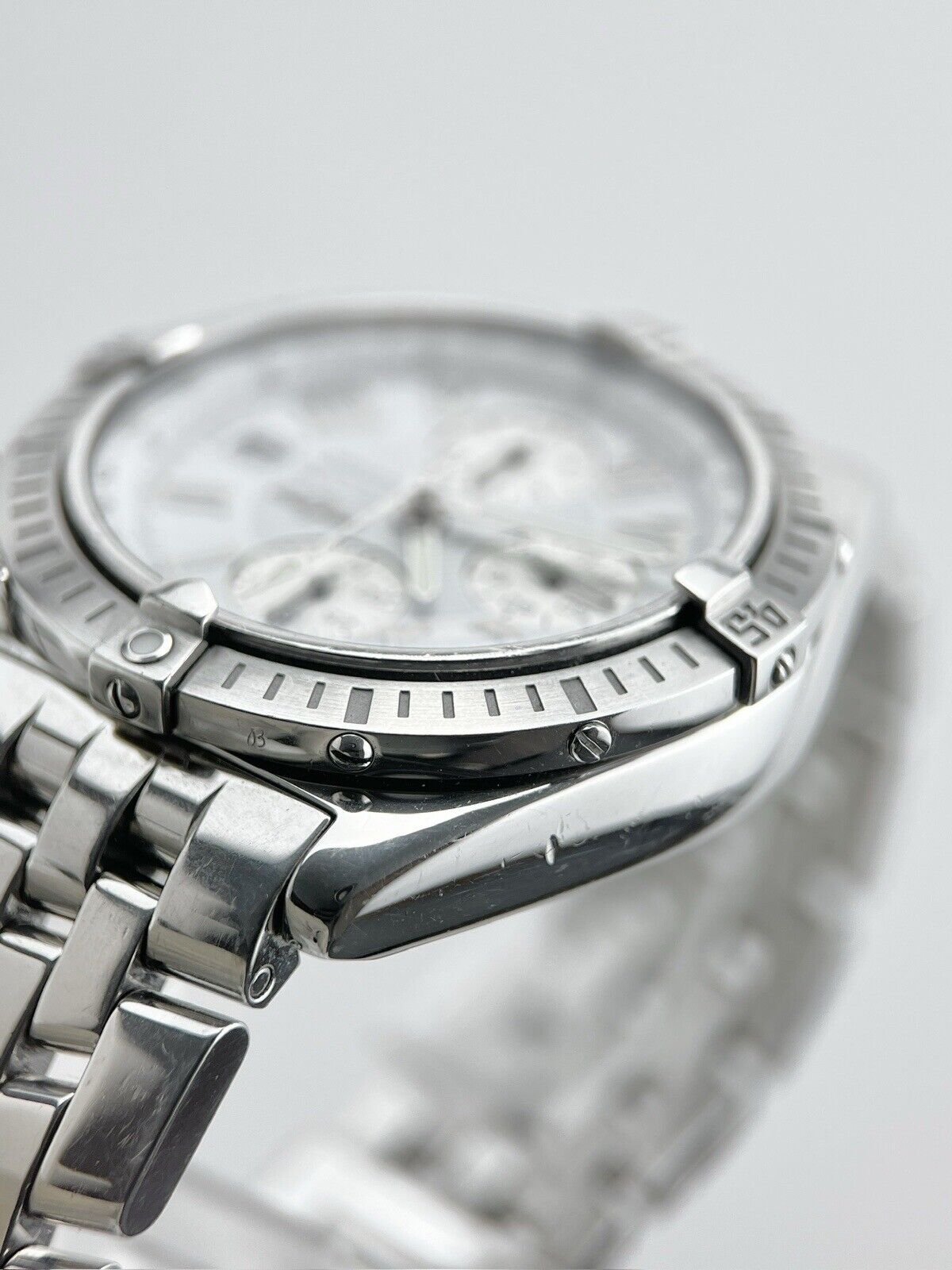 Breitling Crosswind Chronograph Automatic 43mm White Dial A13355 - Watch Only