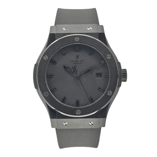 Hublot Classic Fusion 38mm Automatic Black Dial Ceramic Watch 565.CM.1110.LR