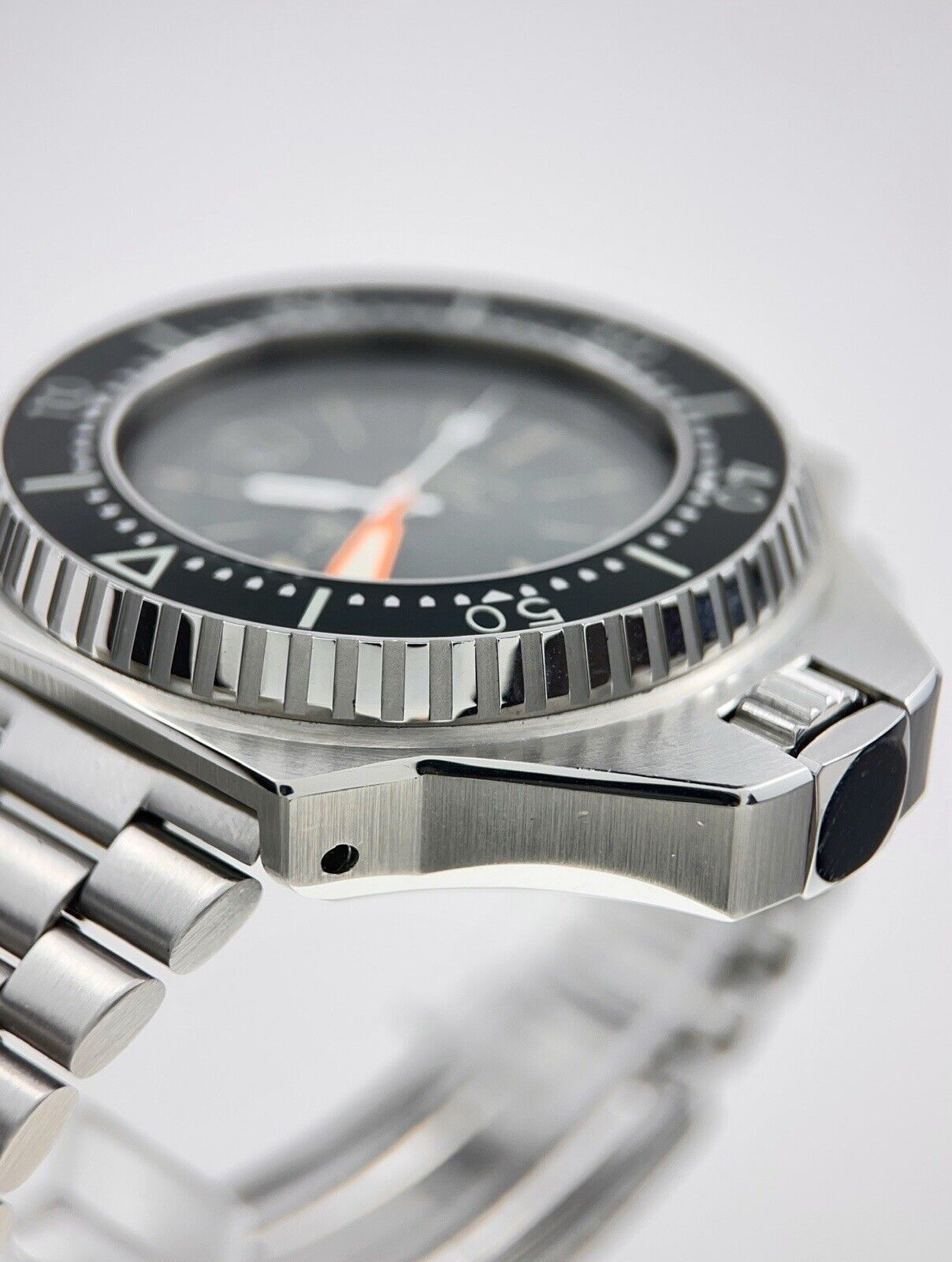 Omega Seamaster Ploprof 600m Automatic 45x55mm Black Dial 166.0077 W/papers