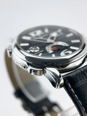 Ulysse Nardin Dual Time 243-55 Men's Black Dial Automatic 42mm Watch With Box