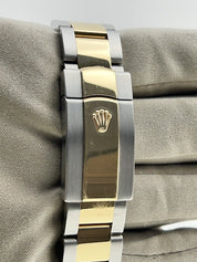Rolex Datejust Stainless Steel 18k Gold Gray 41mm Automatic Men’s Watch 126303