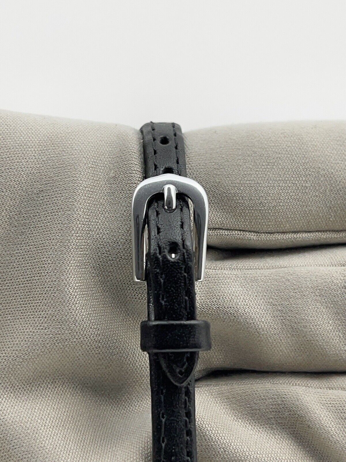 Cartier Baignoire Factory Diamonds Ref 1961 Quartz Movement 18k White Gold