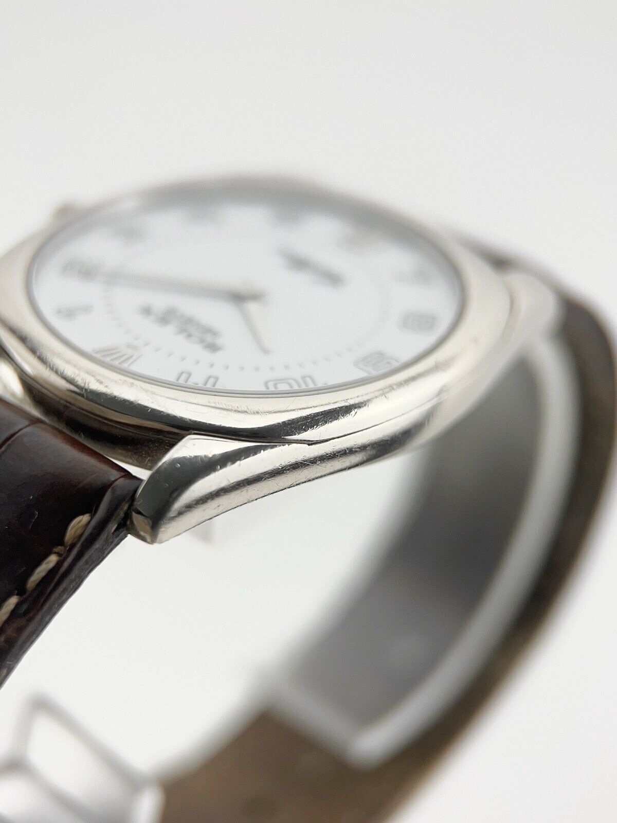 Rolex Cellini Danaos 18k White Gold 33x40mm Manual Wind Men’s Watch 4233