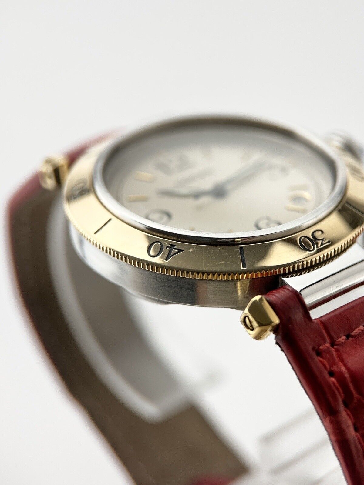 Cartier Pasha 1040 Automatic 38mm Steel And 18k Yellow Gold  - Watch Only