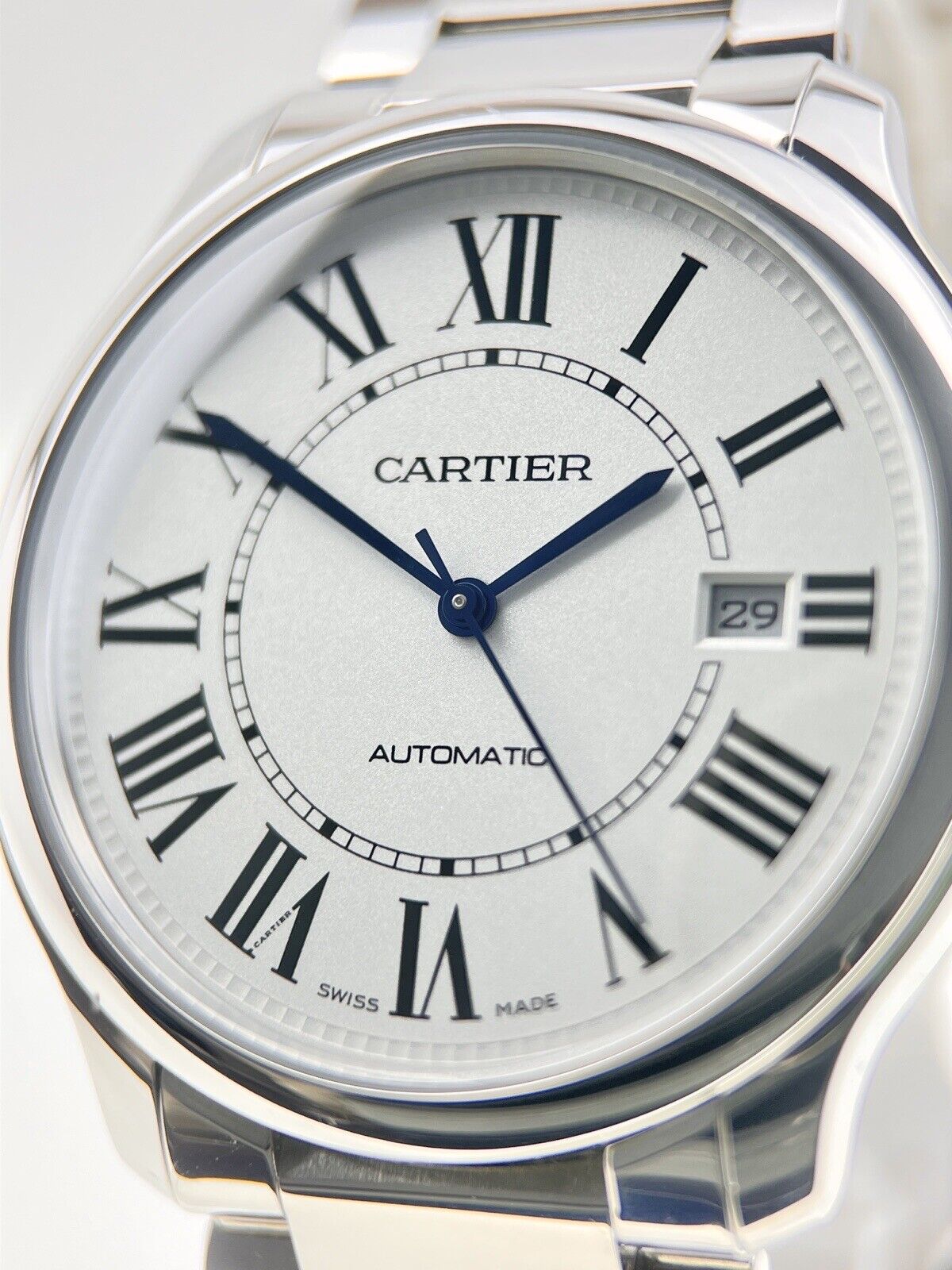 Cartier Ronde Must de Cartier 4440 Men’s Automatic 40mm Watch - Box & Papers