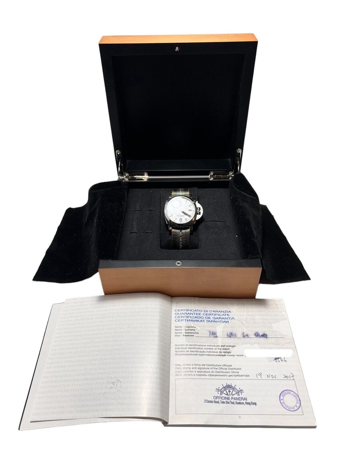 Panerai Luminor Marina Stainless Steel White 42mm Automatic Men’s Watch PAM01523