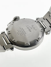 Cartier Pasha Stainless Steel White 35mm Stainless Steel Automatic Watch 2324