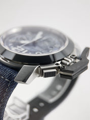 Graham Chronofighter Stainless Steel Blue 49mm Automatic Men’s Watch GR2FFDF 01