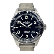 Glashutte SeaQ Panoramadatum Ref-1-36-13-01-80-08 Auto 43mm Black Dial