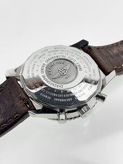 Breitling Navitimer World GMT Automatic Stainless Steel 46 mm Black Dial A24322