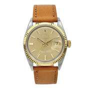 Rolex Datejust 1601 Automatic 36mm 18k Gold & Stainless Steel Men’s Watch