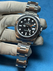 Rolex Explorer II Black 216570 Stainless Steel GMT Date 42mm Men’s Watch