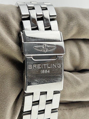 Breitling Chronomat 44 Steel White 44mm Automatic Men’s Watch AB0110
