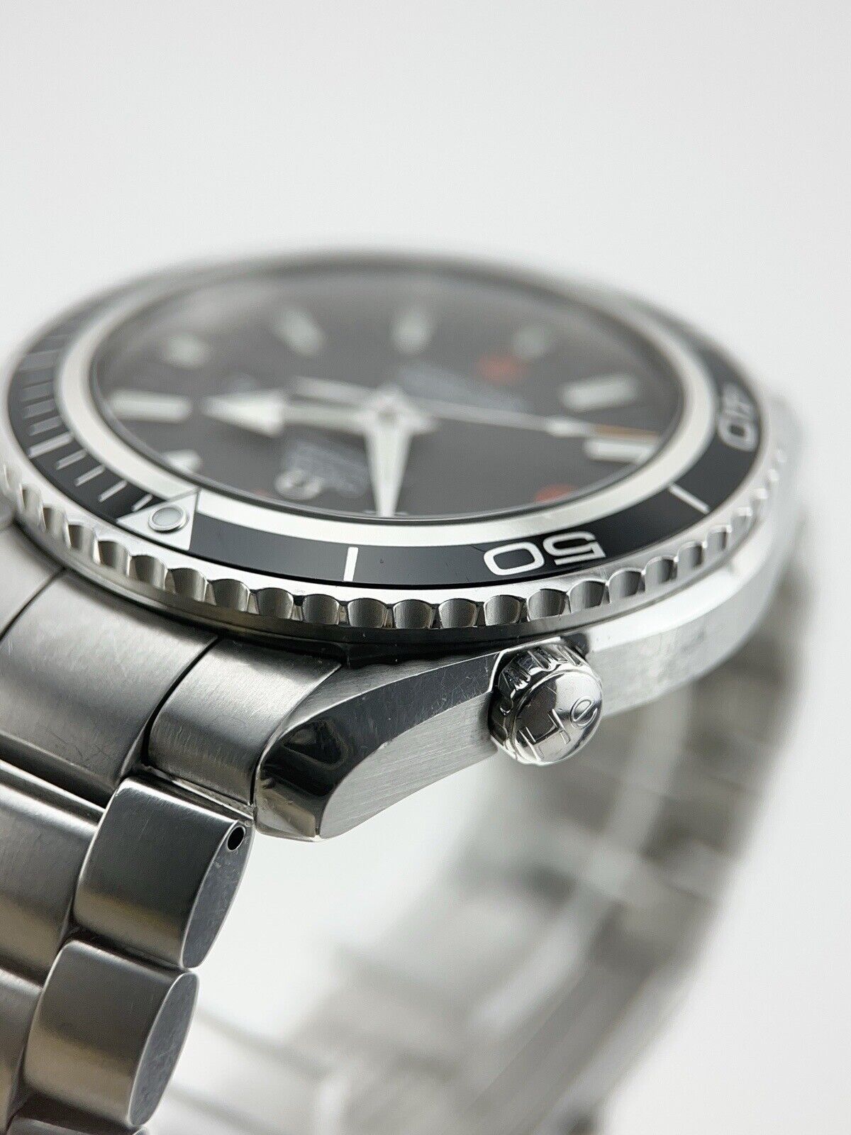 Omega Seamaster Planet Ocean Stainless Steel Black 45.5mm Automatic Men’s Watch