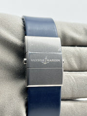 2011 Ulysse Nardin Marine Chronometer Automatic Watch 41mm Blue Dial 263-66
