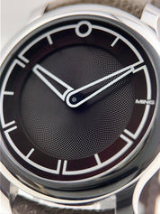 Ming Burgundy Stainless Steel 38mm Automatic Men’s Watch 17.09 - Box & Papers