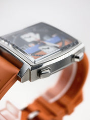 Tag Heuer Monaco Gulf Stainless Steel 38mm Automatic Men’s Watch CAW211R