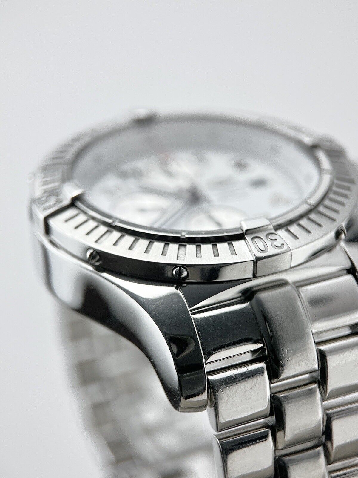 2006 Breitling Super Avenger Automatic 48mm Silver Dial A13370 Box & Papers