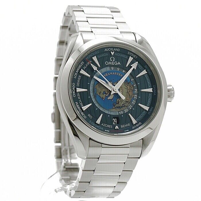 Omega Seamaster Aqua Terra 150﻿M 43mm GMT Worldtimer 220.10.43.22.03.001 - B/P