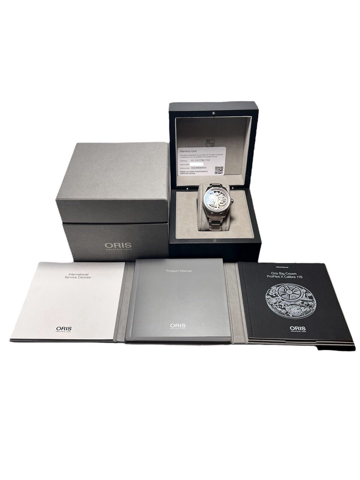 Oris ProPilot X Titanium Gray 44mm Automatic Men’s Watch 7759 - Box/Papers