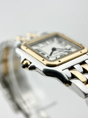Cartier Panthere Two Row 22mm Quartz W2PN0006 Gold/Steel Watch - Current Model