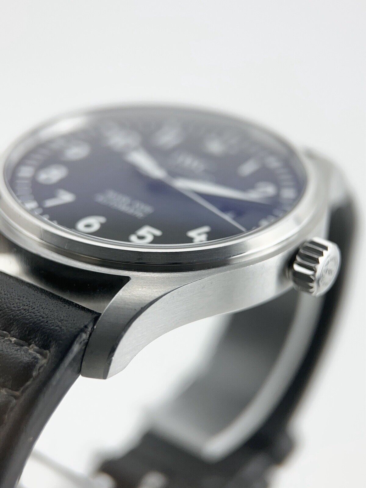 IWC Pilot Mark Stainless Steel Black 40mm Automatic Men’s Watch IW327009