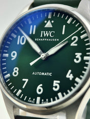 IWC Big Pilot Stainless Steel Green 43mm Automatic Men’s Watch IW329306