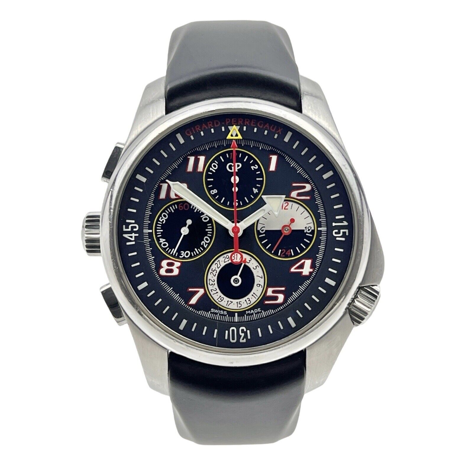 Girard Perregaux Chronograph Automatic 43mm Black Dial 49930.1.11.6656