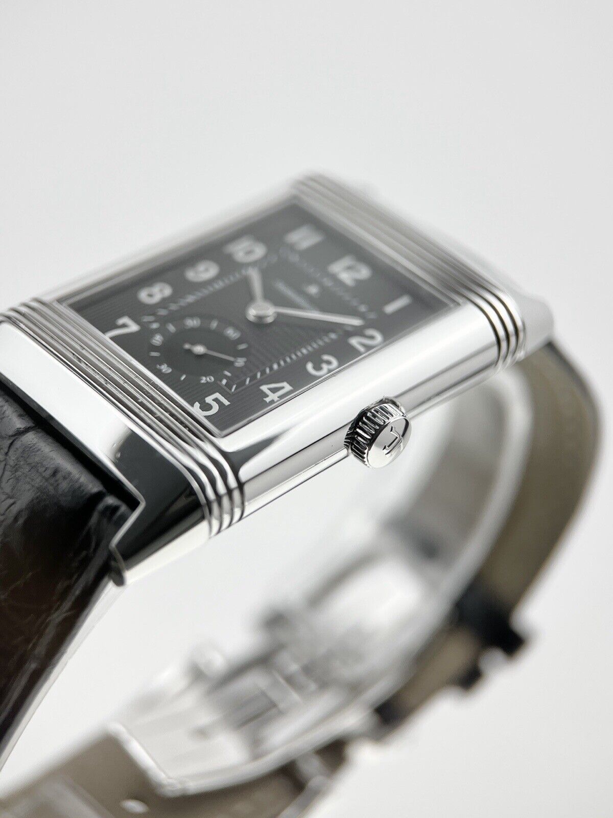 Jaeger LeCoultre Reverso Watch Manual Wind 30x42mm Open Back Watch 273.8.04
