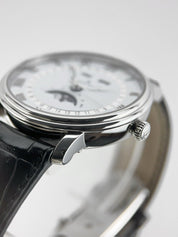 Blancpain Villeret Stainless Steel White 40mm Automatic Mens Watch 6654A - B/P