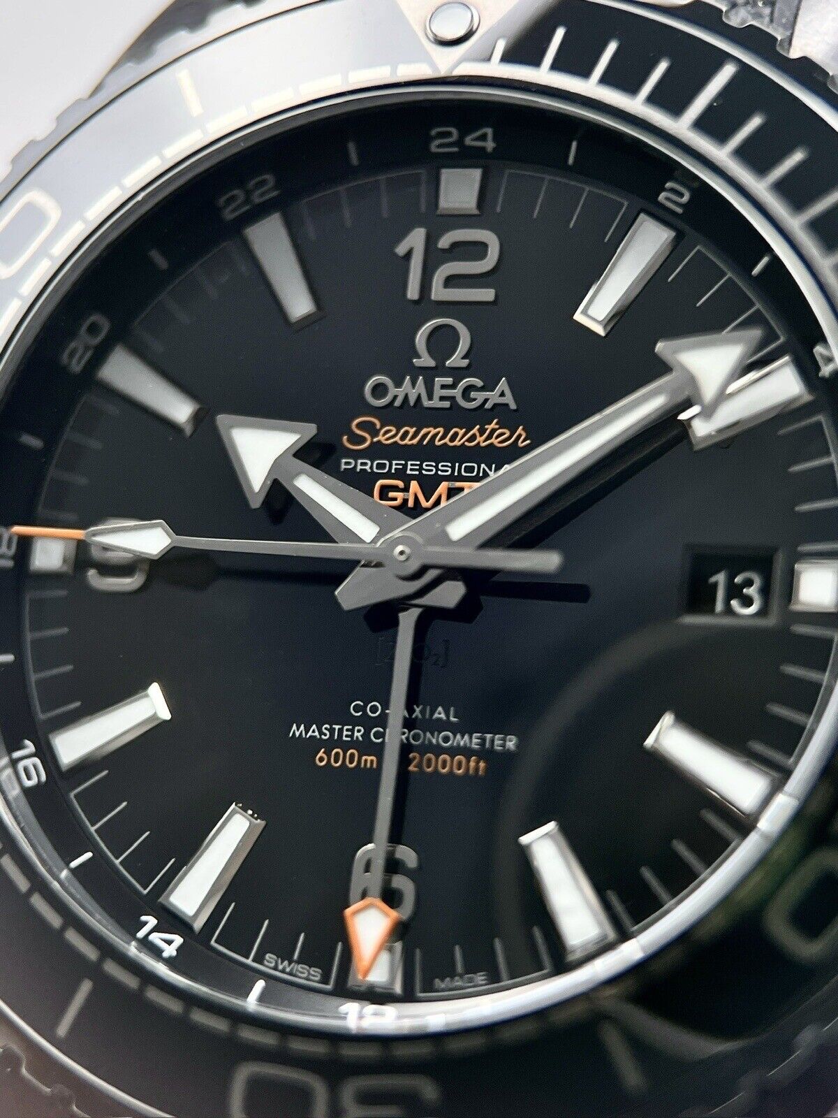 Omega Seamaster Planet Ocean Deep Black Ref-215.92.46.22.01.001 Black Ceramic